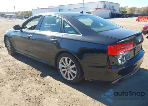 2015 Audi A6 3.0T Premium Plus from USA, damaged, VIN WAUHGAFC6FN011924